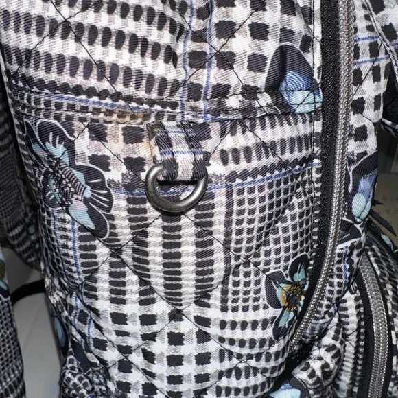 Vera Bradley Bedford Plaid Baby Bag Backpack in Performance Twill - Picture 12 of 16